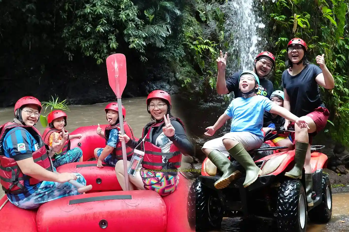 Ayung Rafting and Bali ATV Quad Bike
