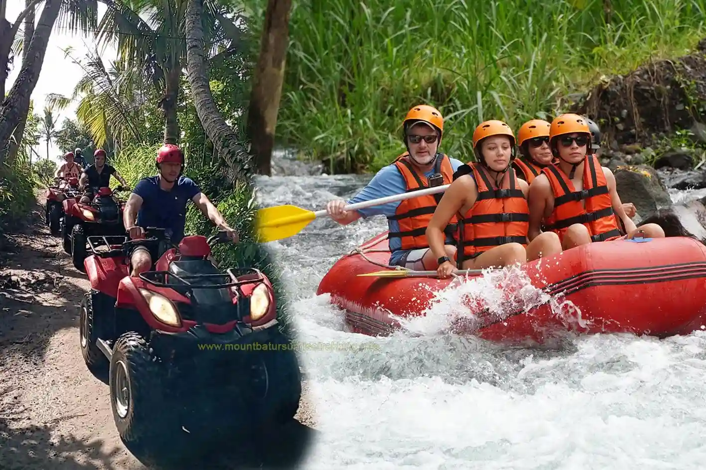 Telaga Waja Rafting and Bali ATV Quad Bike