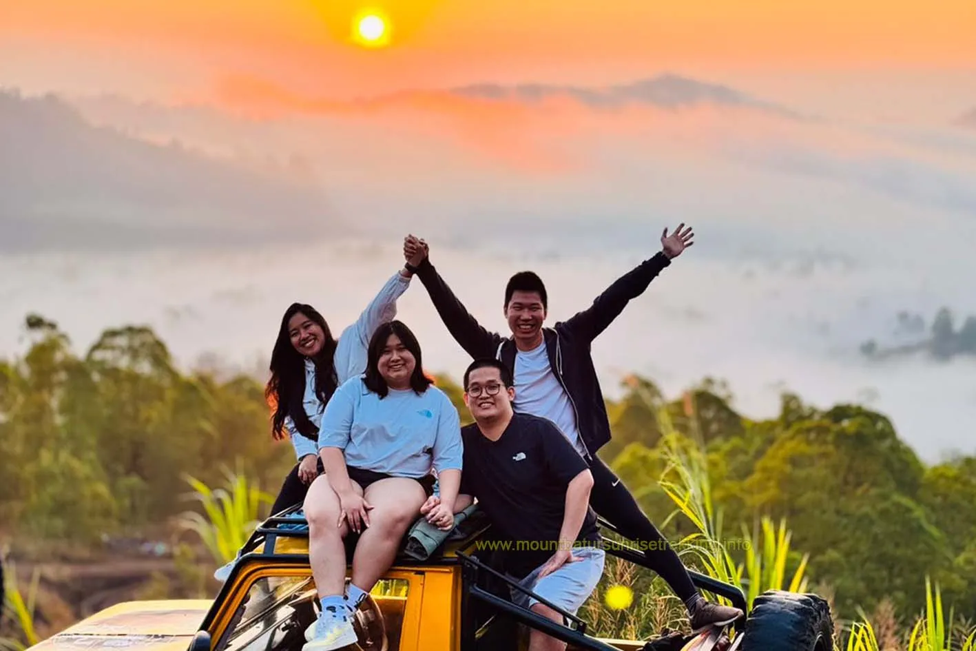 Mount Batur Jeep Tour See the Sunrise in a Different Style